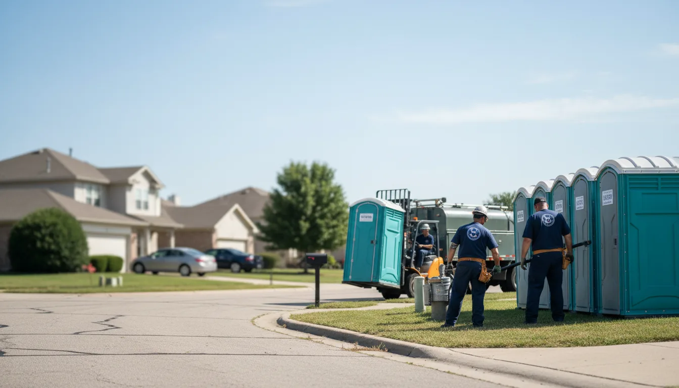 Porta Potty Rental in Vanderpool, TX near me